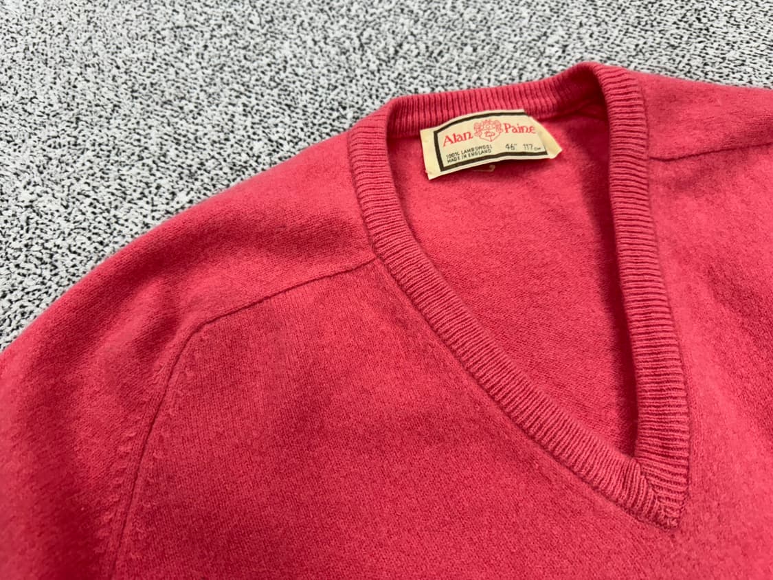 Alane Paine 90s 잉글랜드 램스울 스웨터  상품이미지4