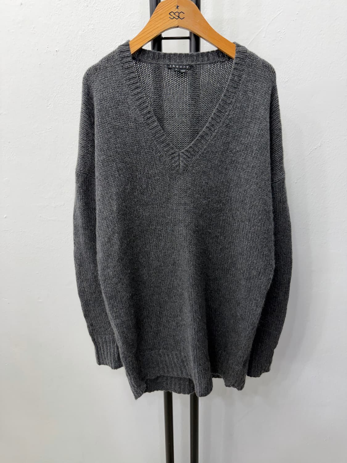 정품) Theory 띠어리 캐시미어100 롱니트 S 상품이미지1