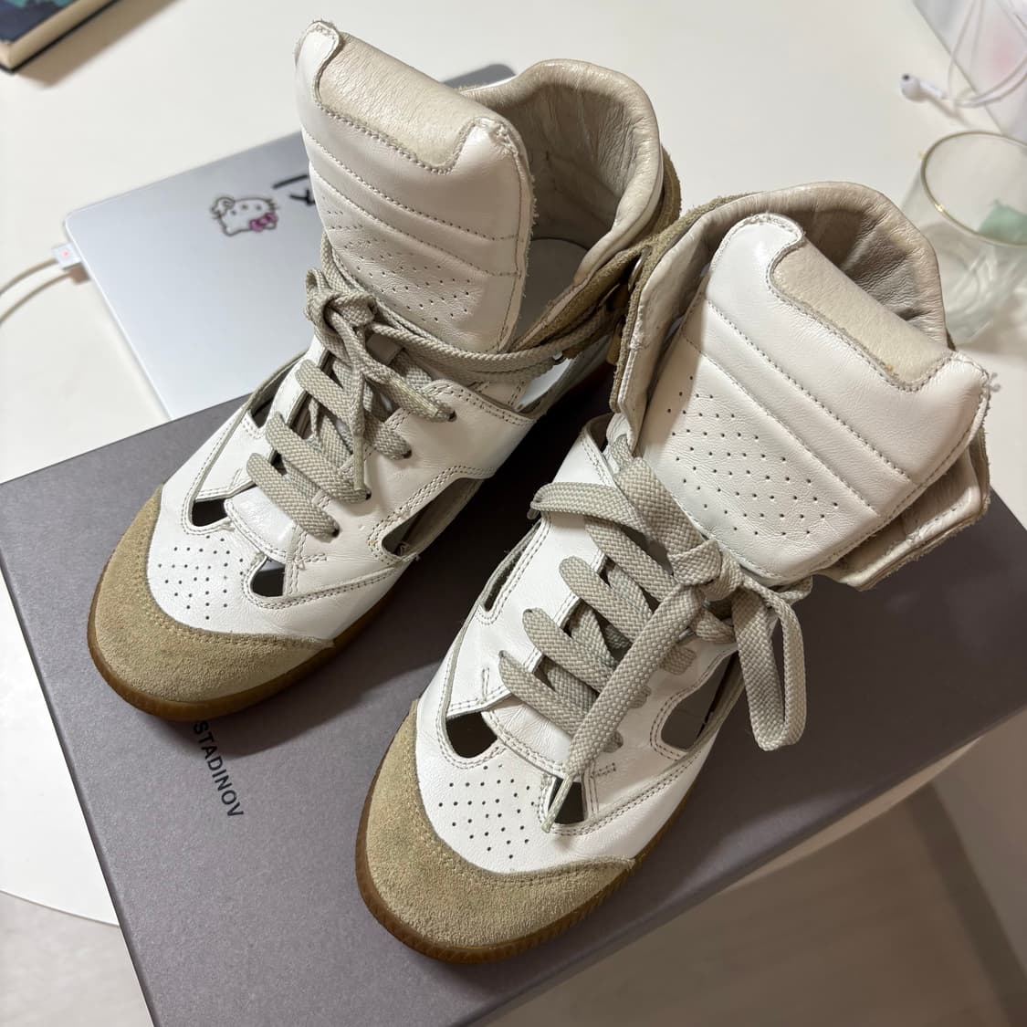 마르지엘라 독일군 컷아웃 하이탑 상품이미지3