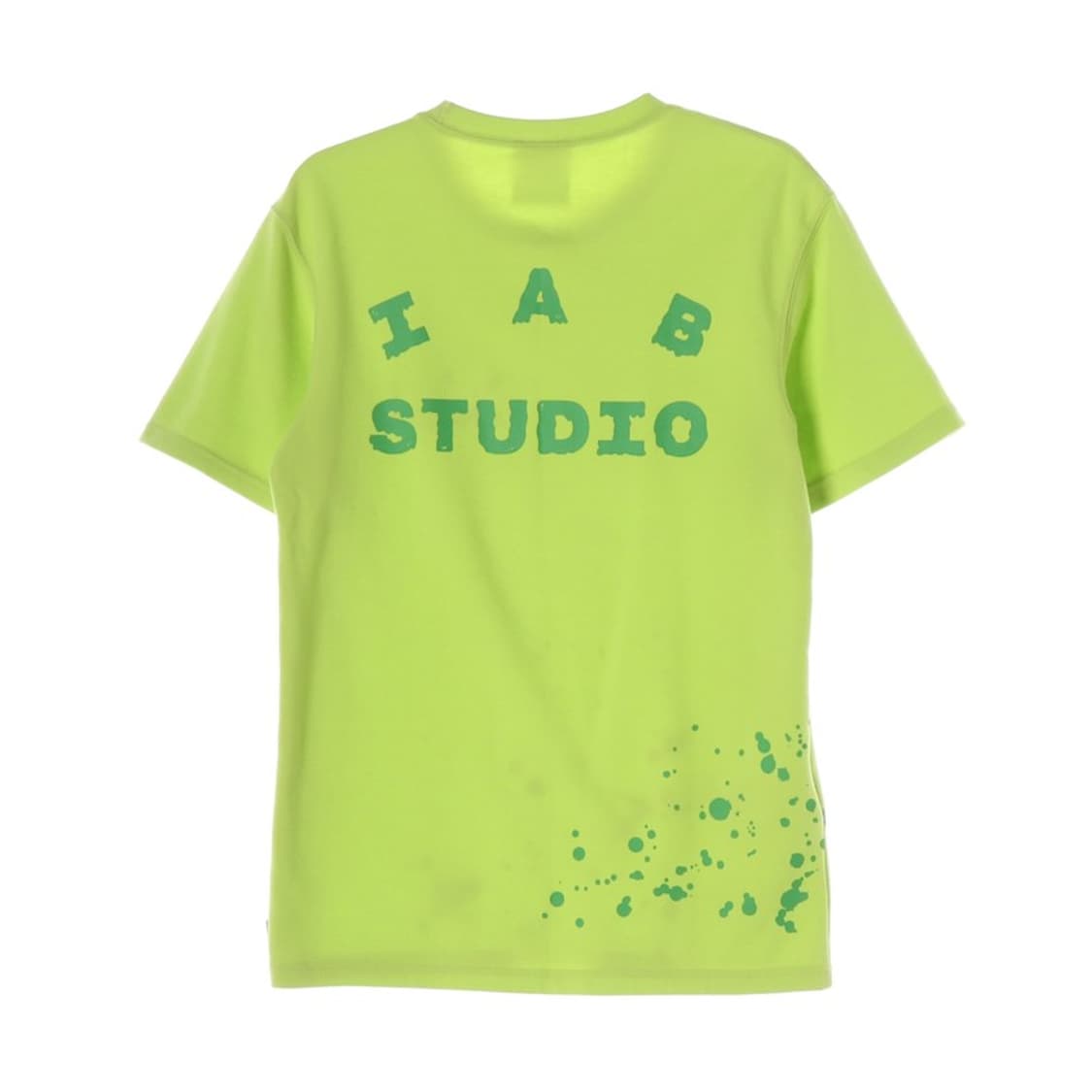 아이앱 스튜디오 페인팅 라임 반팔 티셔츠 S 상품이미지2
