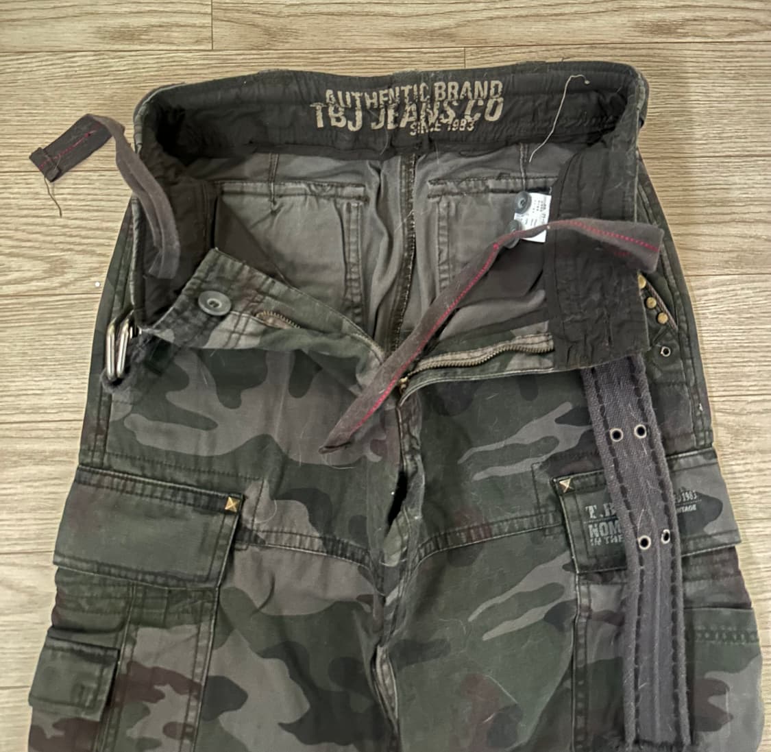 빈티지 카모 밀리터리 팬츠 상품이미지2