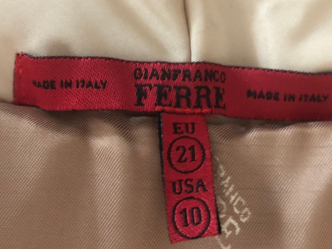 지안프랑코 페레 빈티지 배색 패딩 자켓 상품이미지9