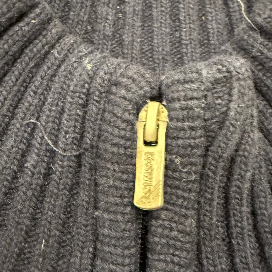 [정품/105] K-swiss 빈티지 코위찬 니트 집업 b16 상품이미지7