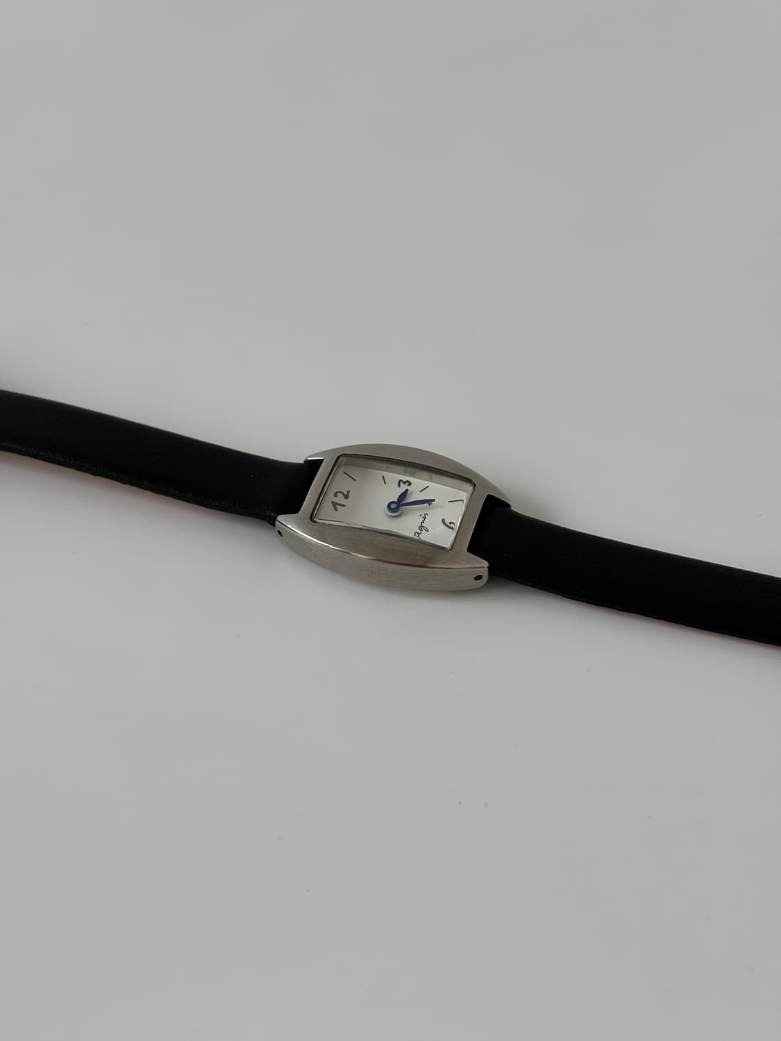 Agnès b. 쿠션 실버 탱크 쿼츠 여성 상품이미지6