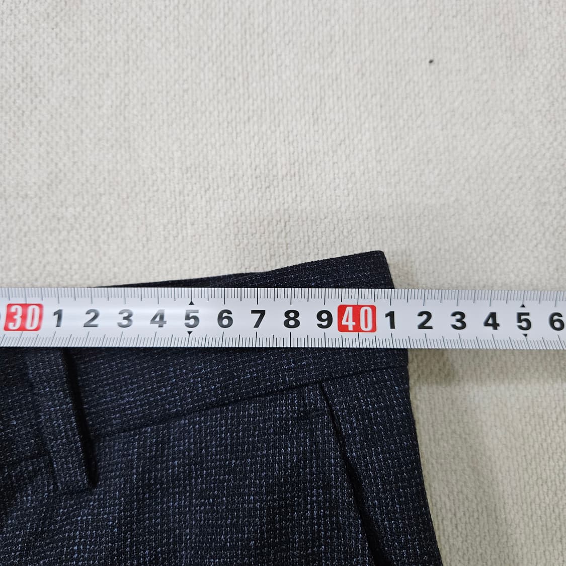 82 지오송지오 네이비 슬림핏 팬츠 0316Y 상품이미지5