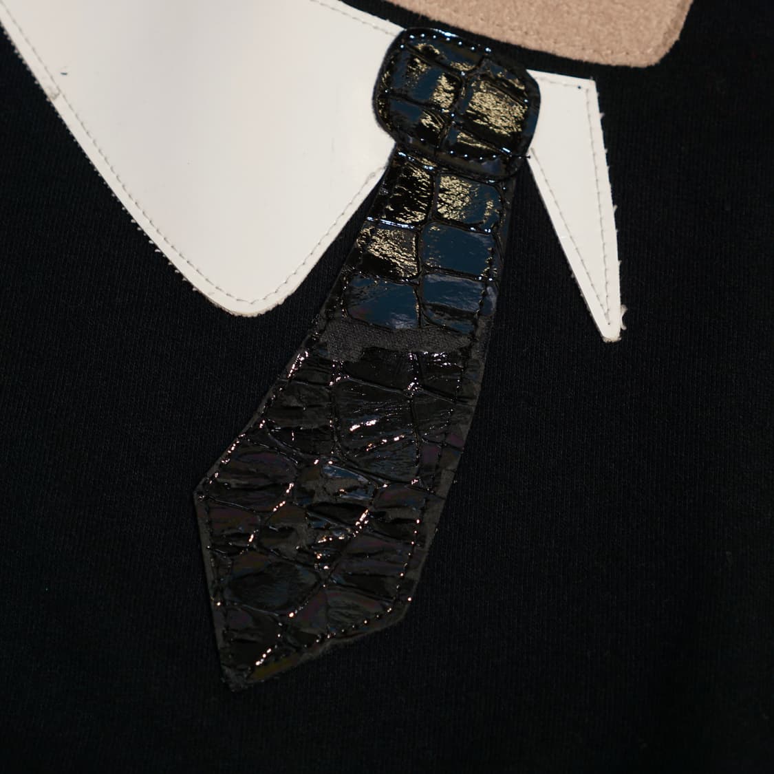 Nil&Mon 칼라거펠트 패치워크 스웻셔츠 상품이미지8