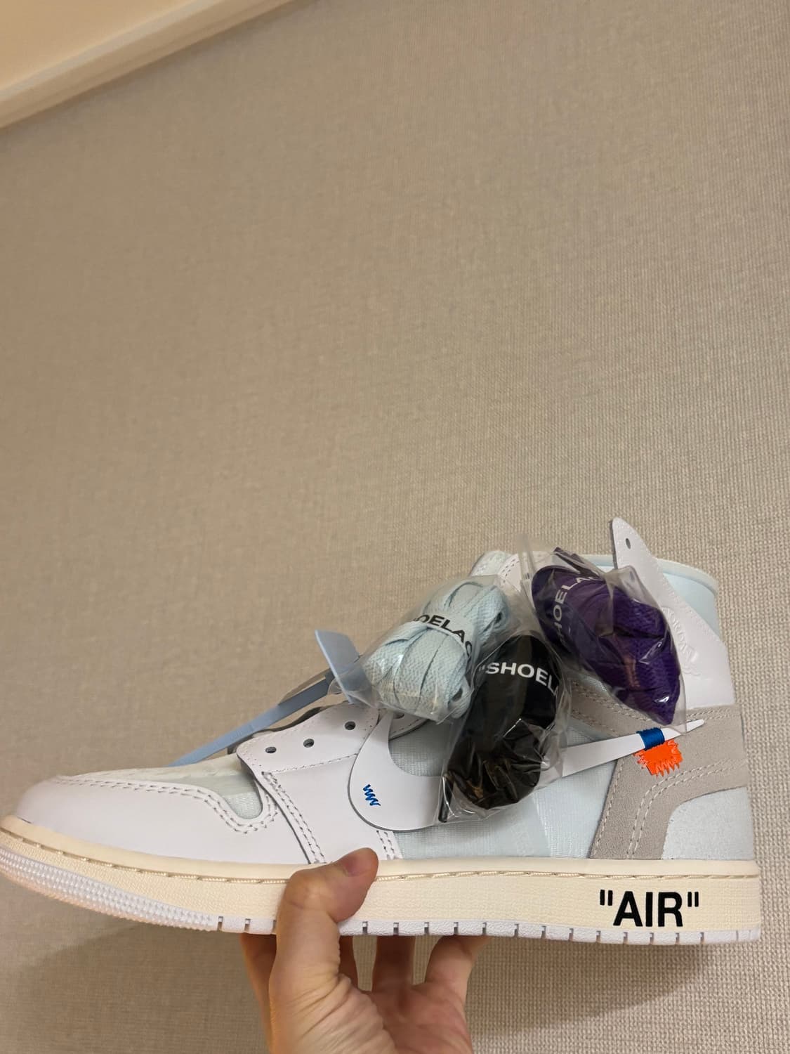 나이키 조던1 버질아블로 아카이브 v.a.a 상품이미지1