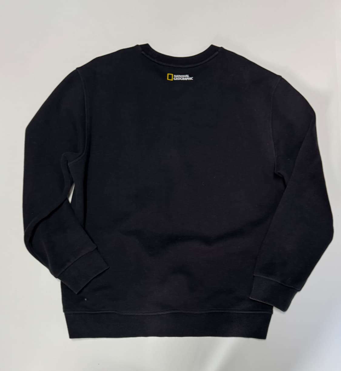 내셔널지오그래픽 트레이닝 맨투맨 2XL 블랙 상품이미지2