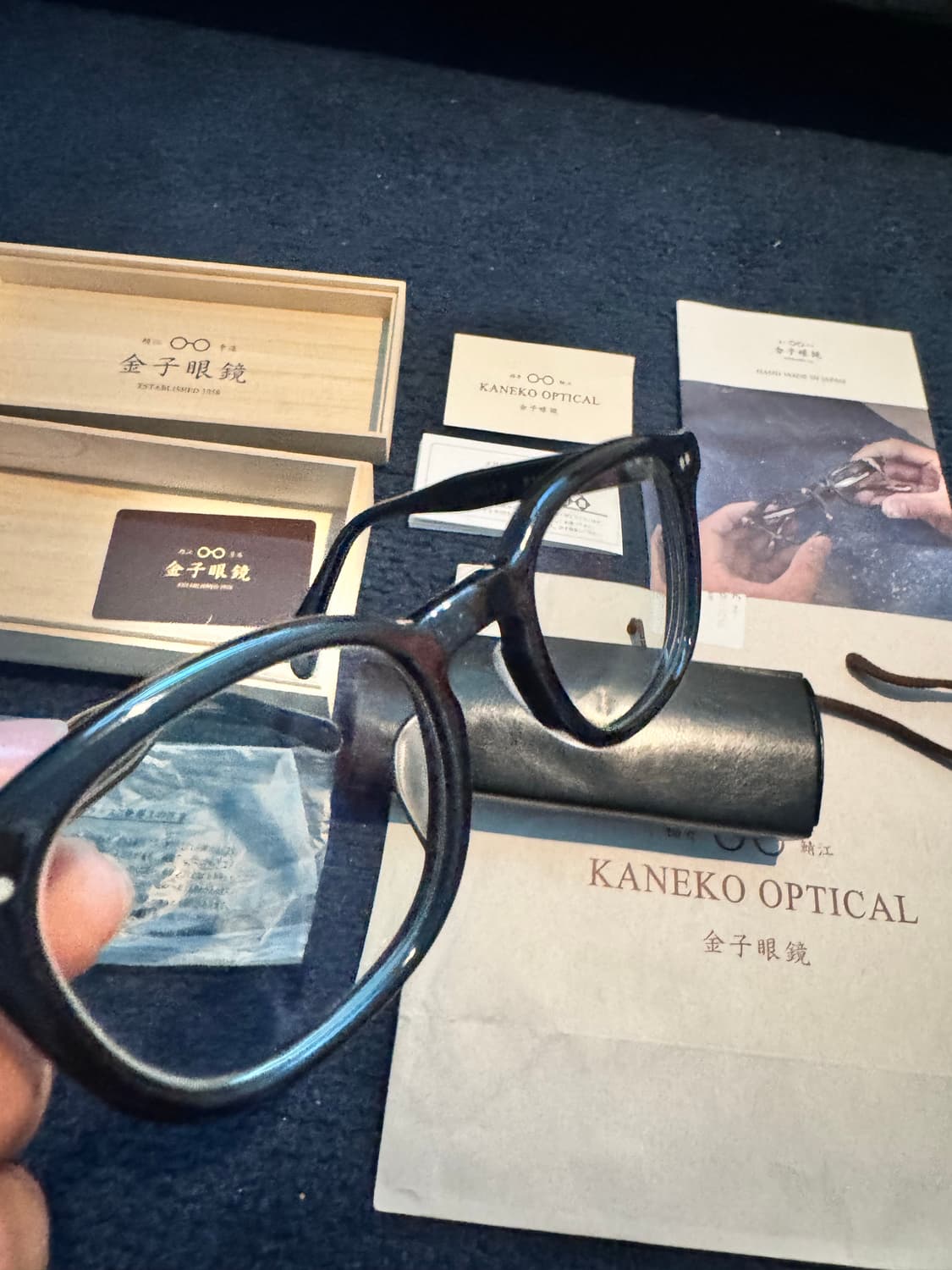 가네코옵티컬 금자 안경 KA62 NVSH 풀세트 상품이미지7