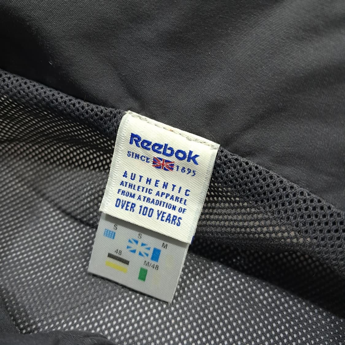 CL716 M 리복 90s 유니언잭 올드스쿨 바람막이 자켓 상품이미지3