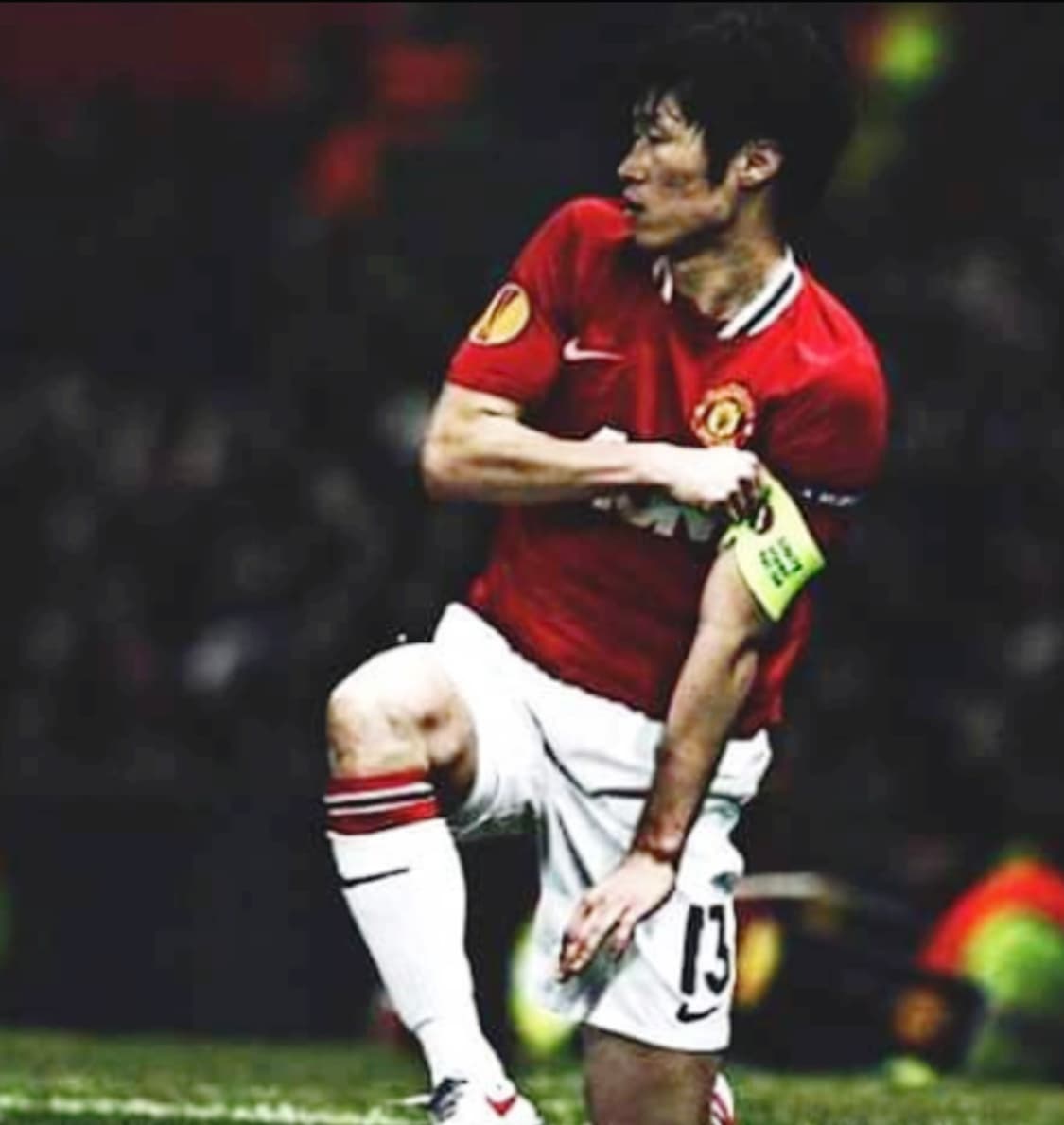 11-12 맨유 홈 13번 박지성 반팔 유니폼 L사이즈 레플리카 상품이미지8