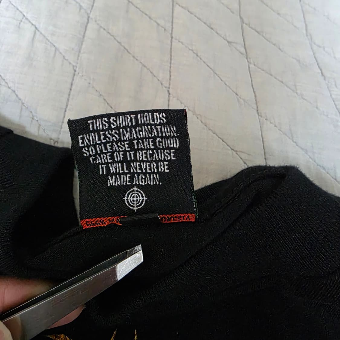 [XL] BOOT 부틀렉 데스노트 블랙 롱슬리브 상품이미지7