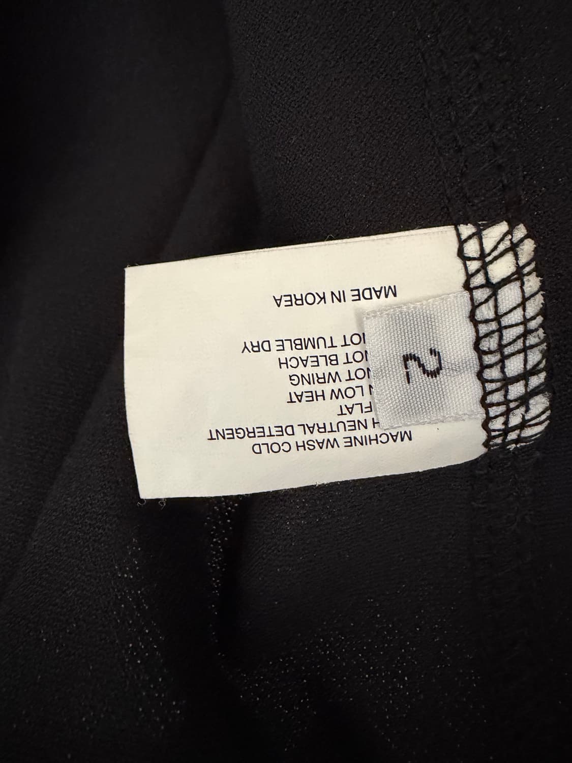 지초이컴포트 25-002 ZIP SHIRT (BLACK) 2사이즈 상품이미지6