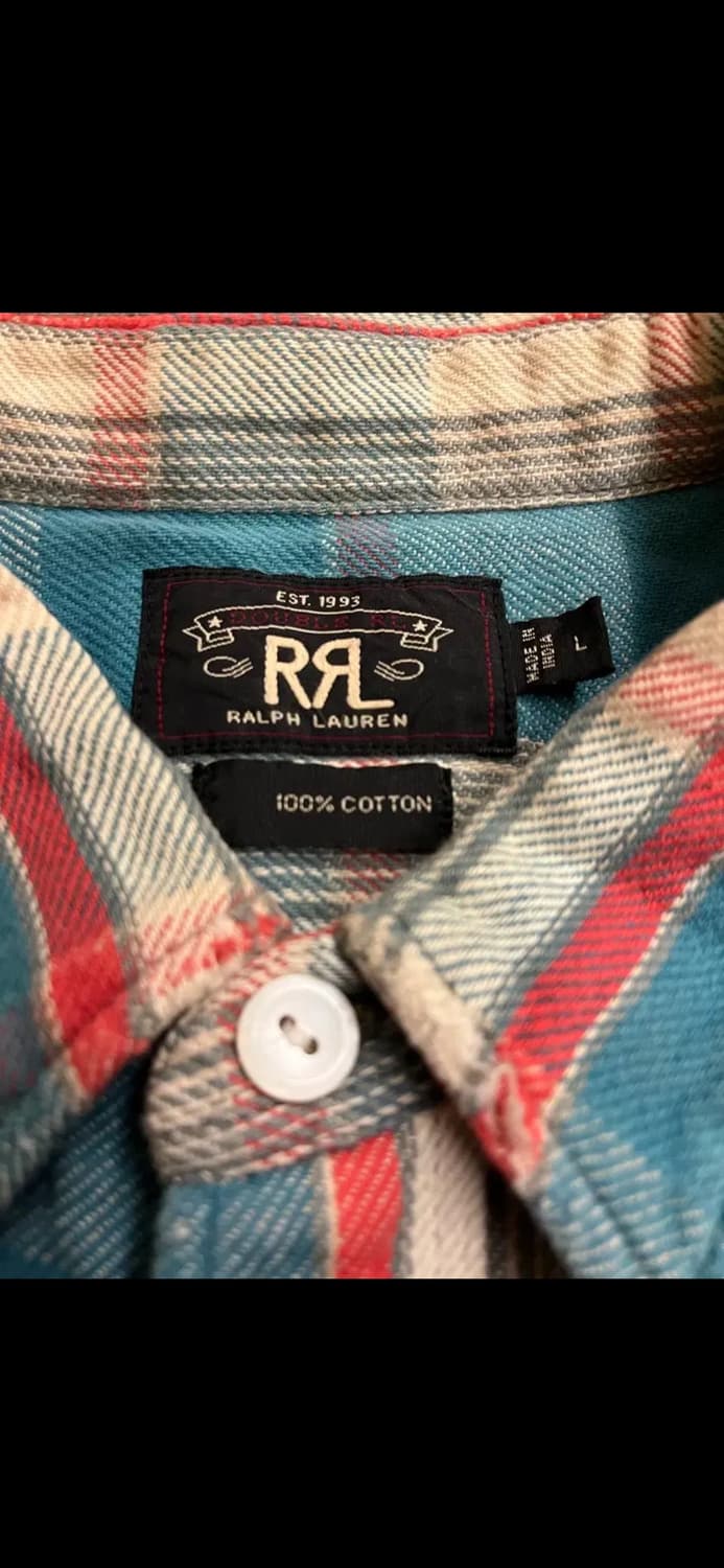 RRL 3-STITCHES PLAIDS FLANNEL SHIRTS 상품이미지3