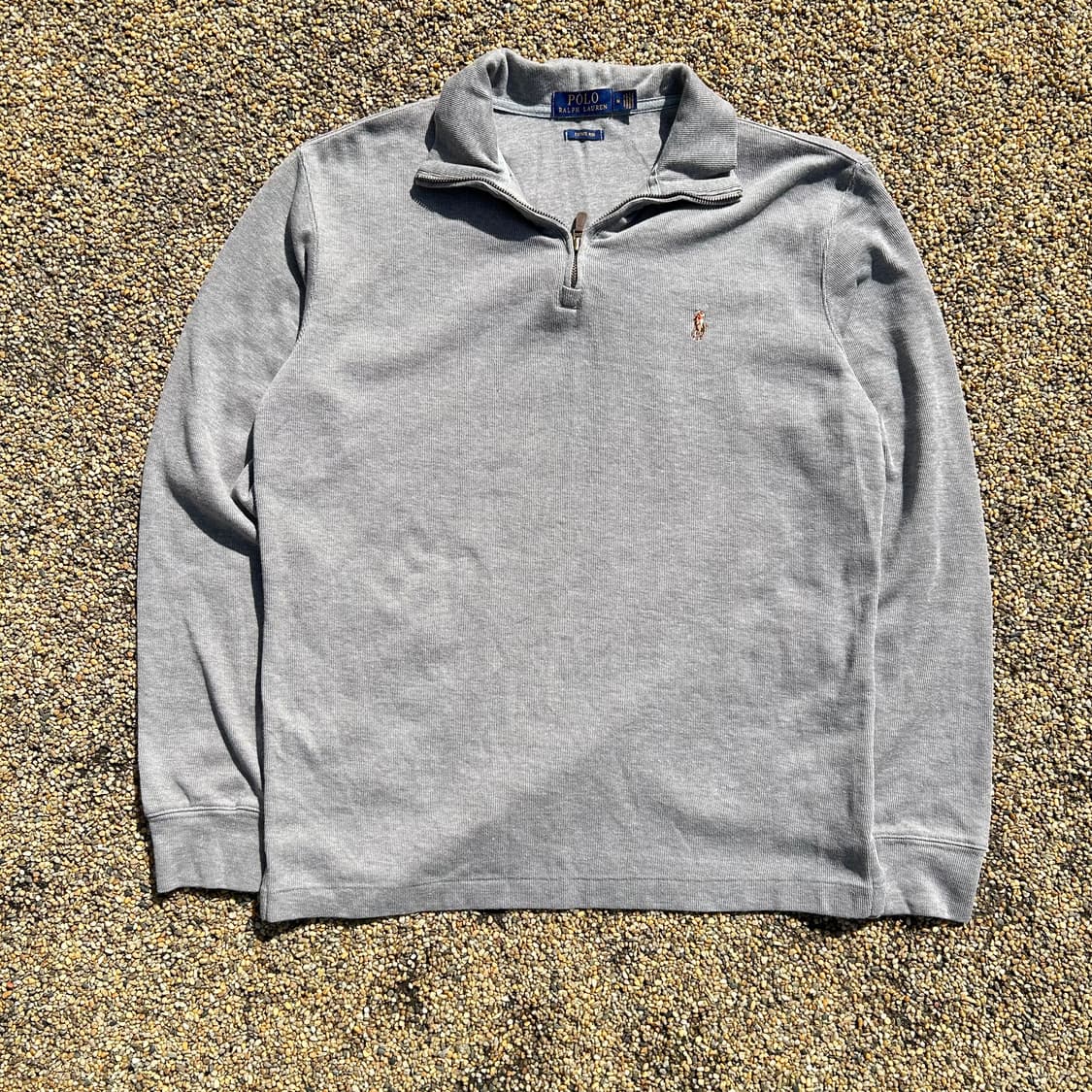 폴로 (POLO RalphLauren)그레이 반집업 니트 상품이미지1