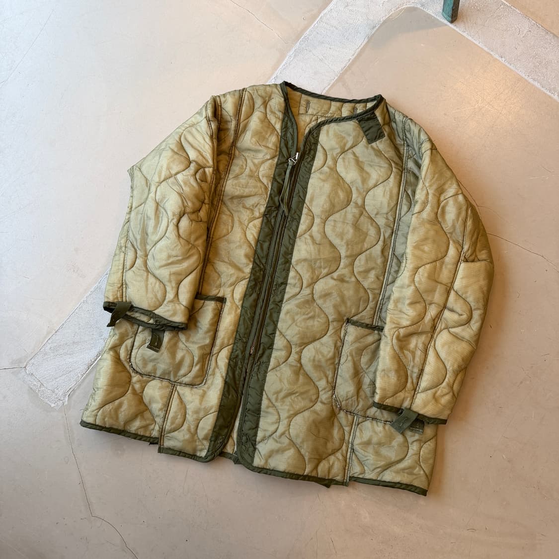 예스터데이스 투모로우 m65 퀼팅 라이너 자켓 상품이미지2