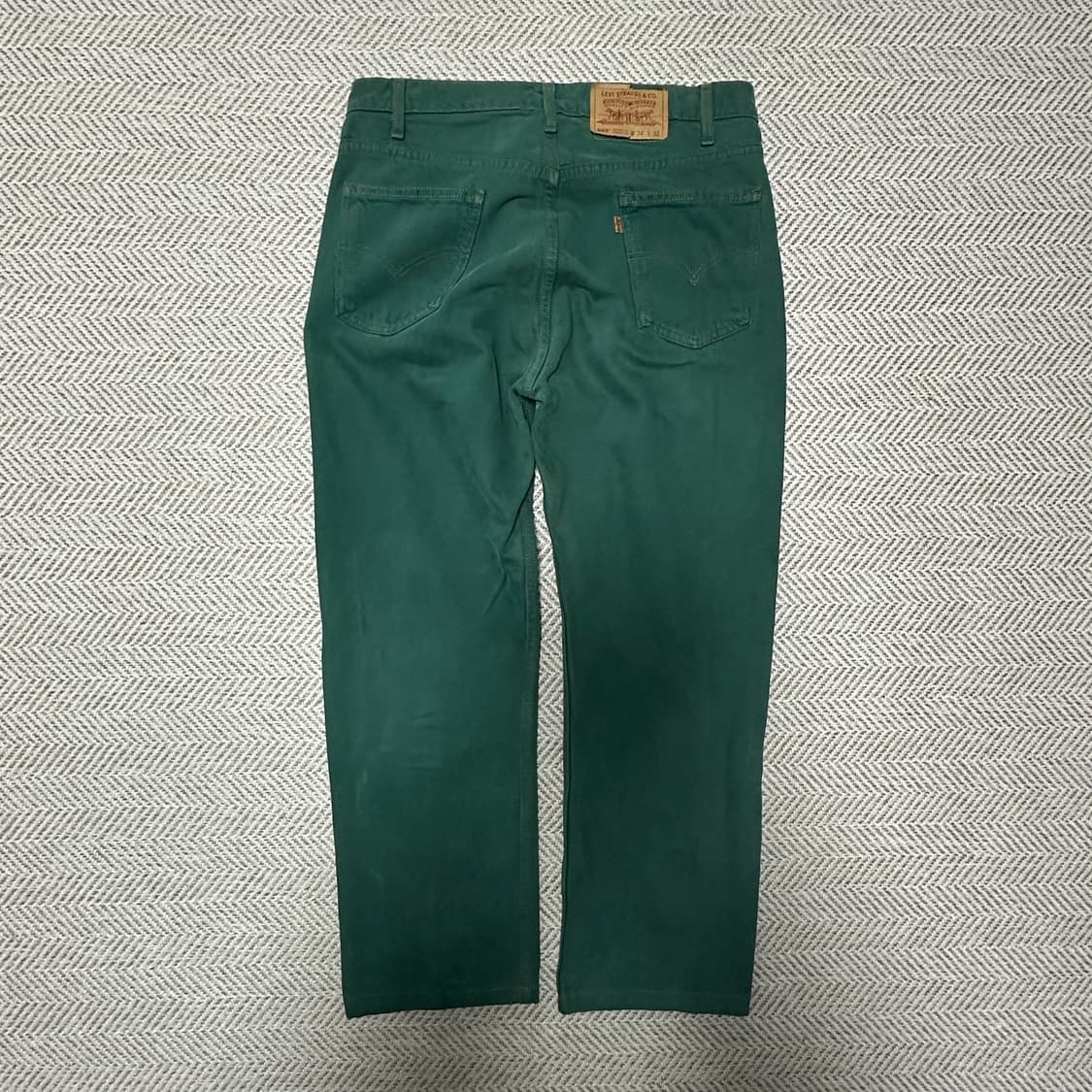 LEVI'S 505 90's colombia made orange tab 상품이미지2