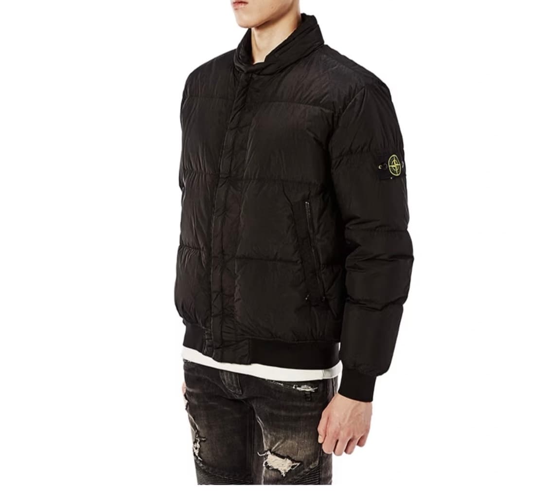 스톤아일랜드 크링클랩스 숏패딩 그레이 M사이즈 상품이미지4