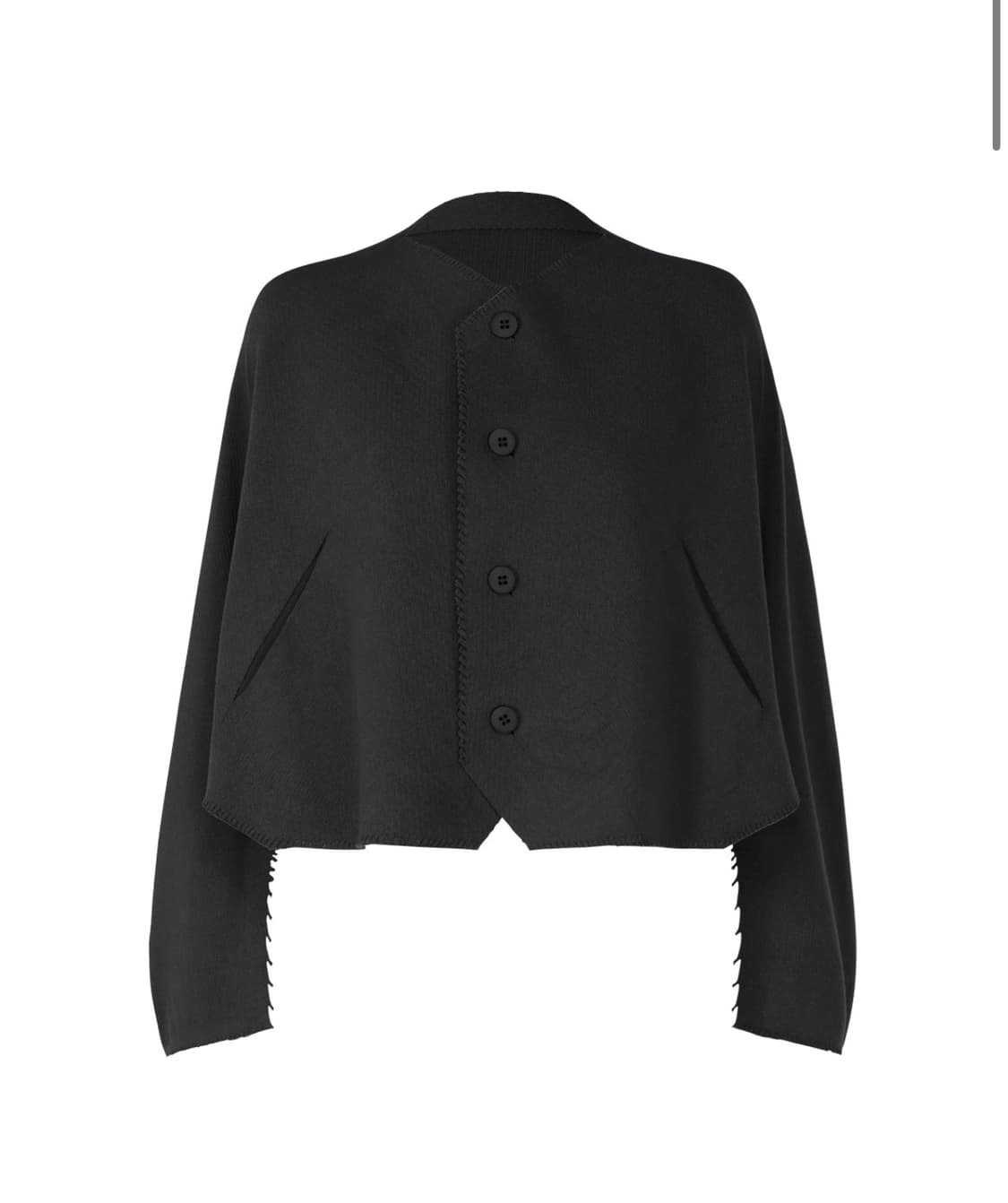 이세이미야케 캄파뉴 깜빠뉴 가디건 블랙 상품이미지2