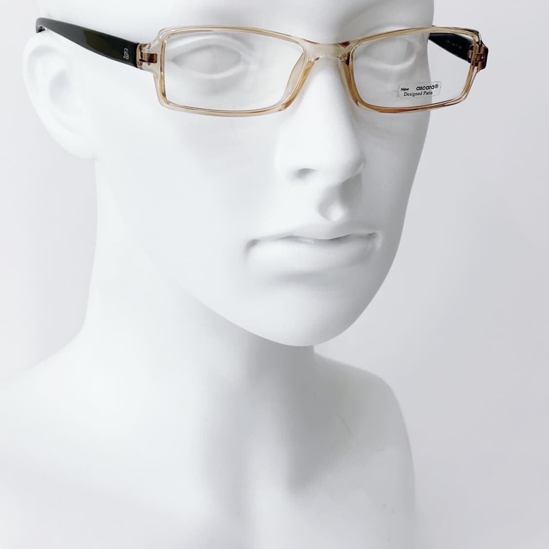 MASCARA 옐로우 뿔테 데드스탁 빈티지안경 상품이미지5