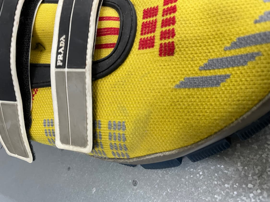프라다 크로스섹션 스니커즈 옐로우 8 상품이미지7