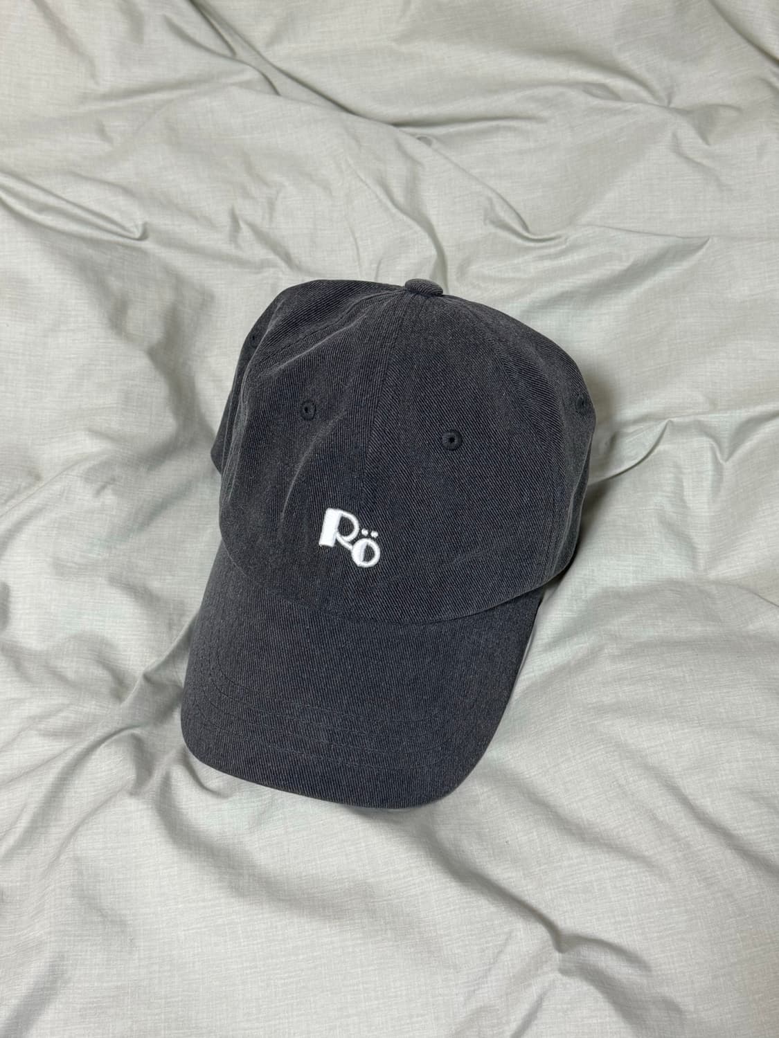 ROVVE 뢰브 피그먼트 캡 모자 라이트 그레이 상품이미지3