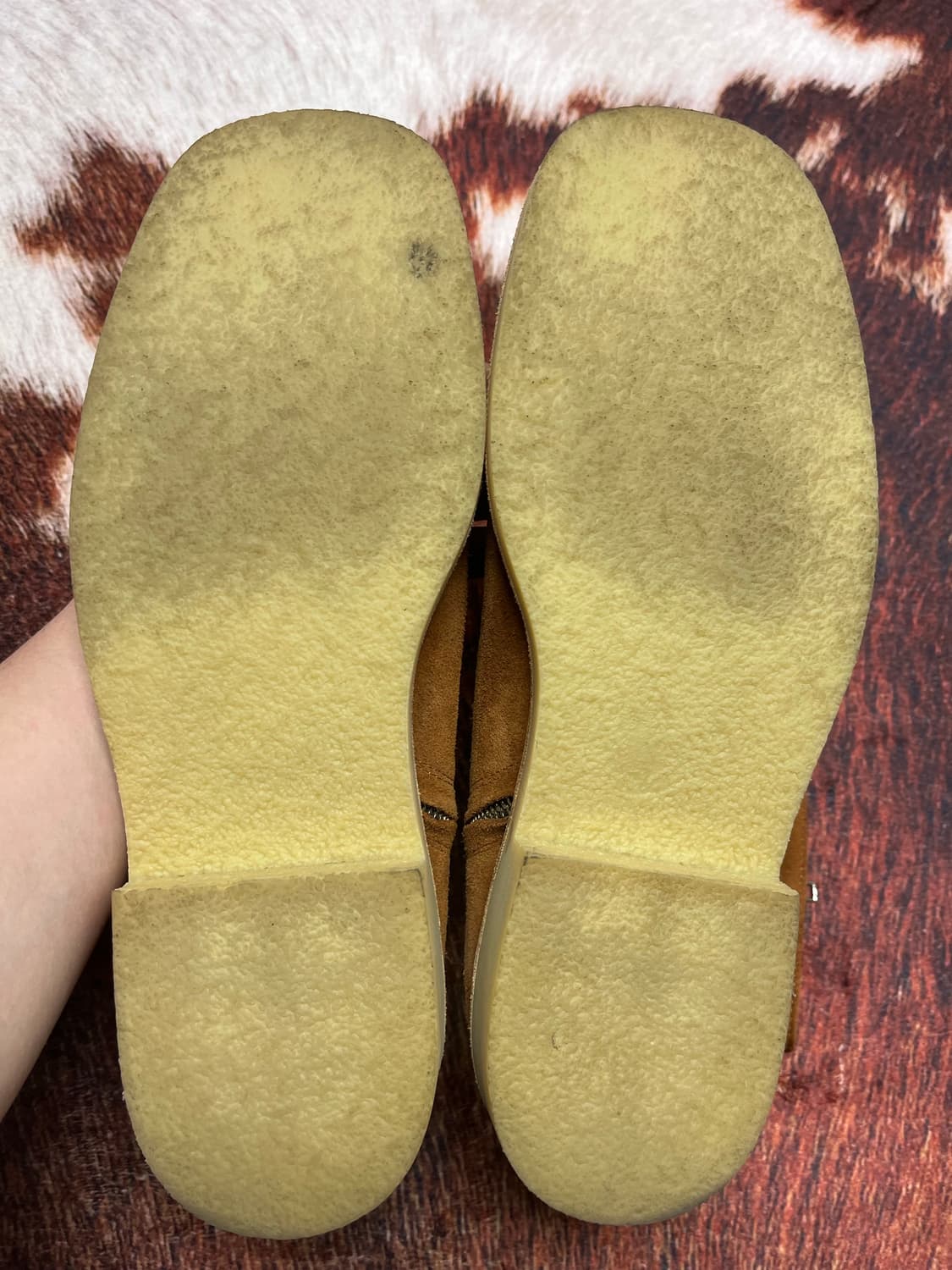 [275] Vatoz 바토즈 스웨이드 앵클부츠 카멜 상품이미지5