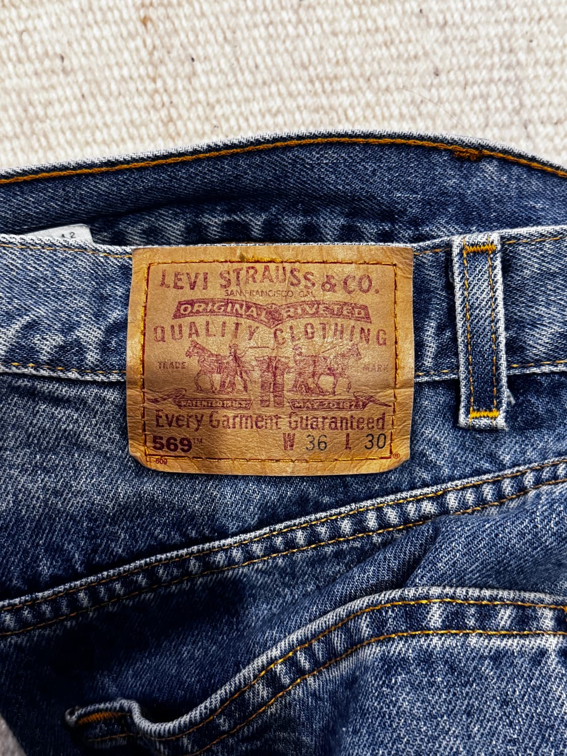 빈티지 리바이스 569 상품이미지3