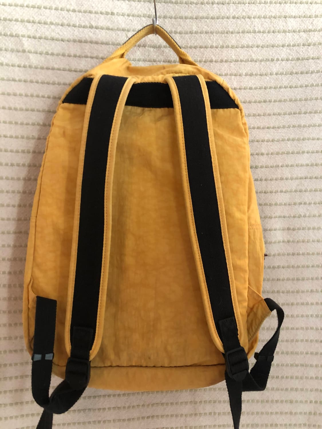 키플링 Y2K 나일론 옐로우 백팩 노트북 가방 상품이미지2