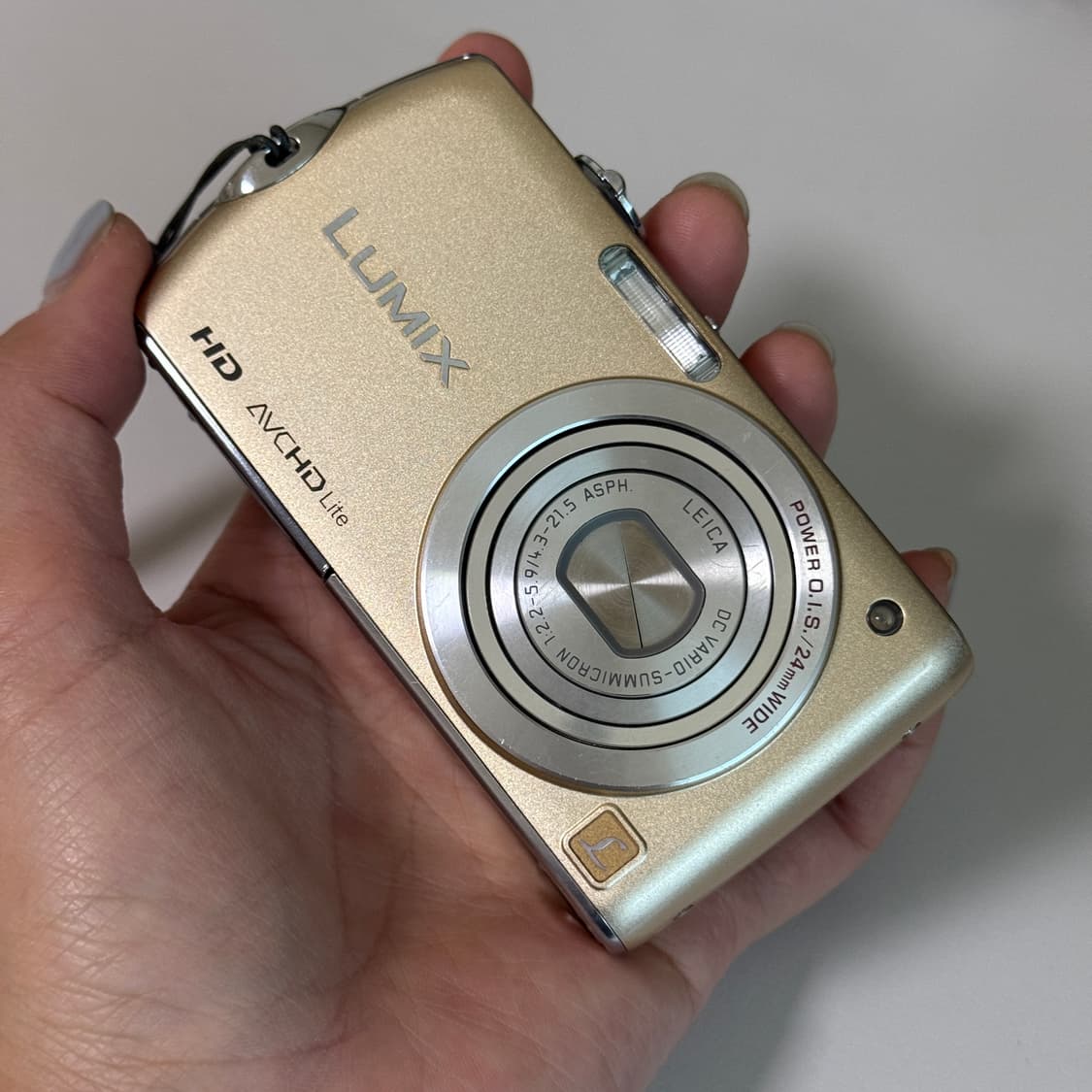 파나소닉 루믹스 fx70 빈티지 디카 디지털카메라 골드 상품이미지2
