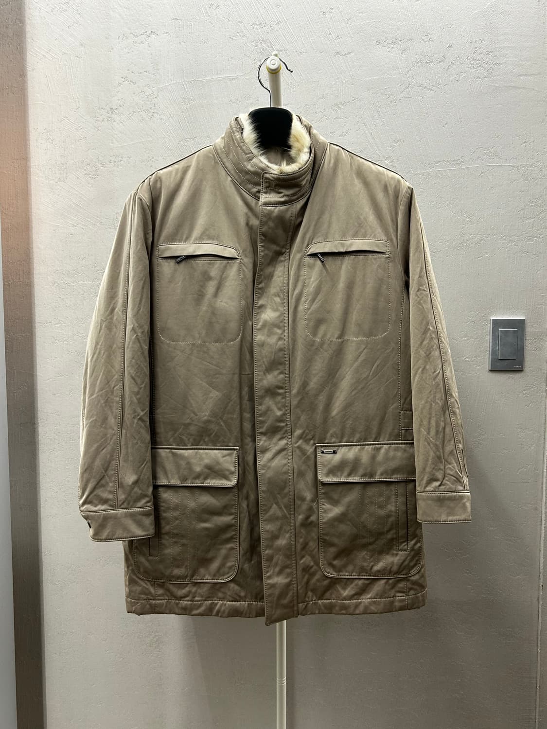 갤럭시(GALAXY) 제일모직 남성 털 안감 점퍼 상품이미지2