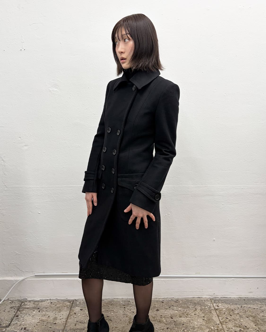 파트리지아 페페 더블 코트 상품이미지3