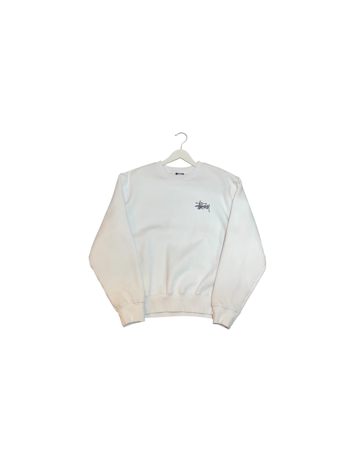 스투시 베이직 크루넥 맨투맨 S사이즈 상품이미지1