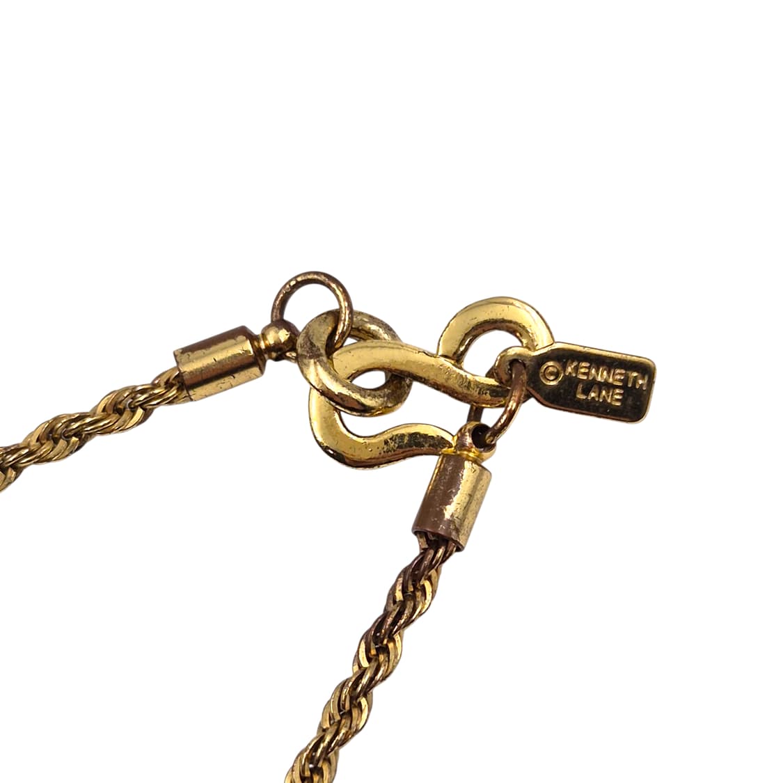 90s 미국 케네스제이 빅 딸기 스톤 목걸이 상품이미지3