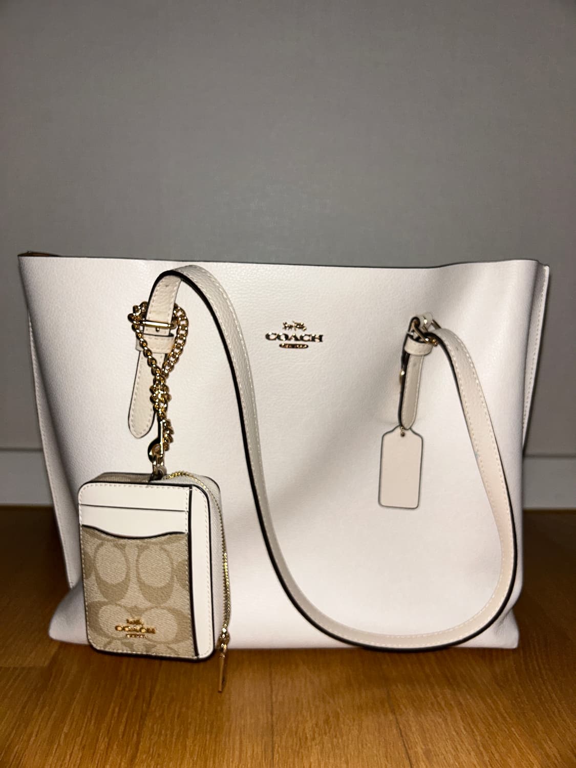 Coach tote bag (ivory) 상품이미지1
