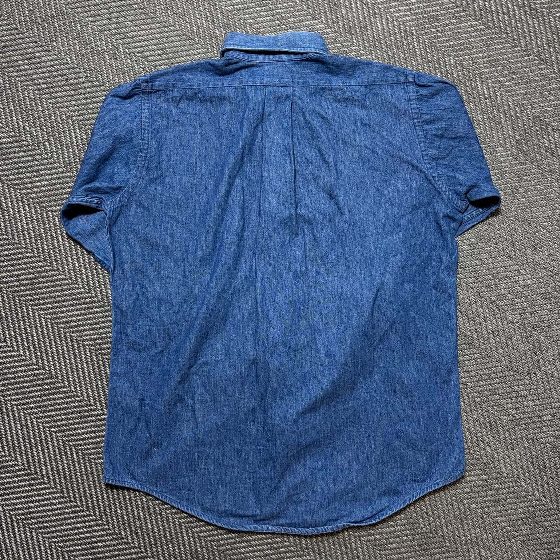 더 배기 버튼다운 데님 셔츠 상품이미지2