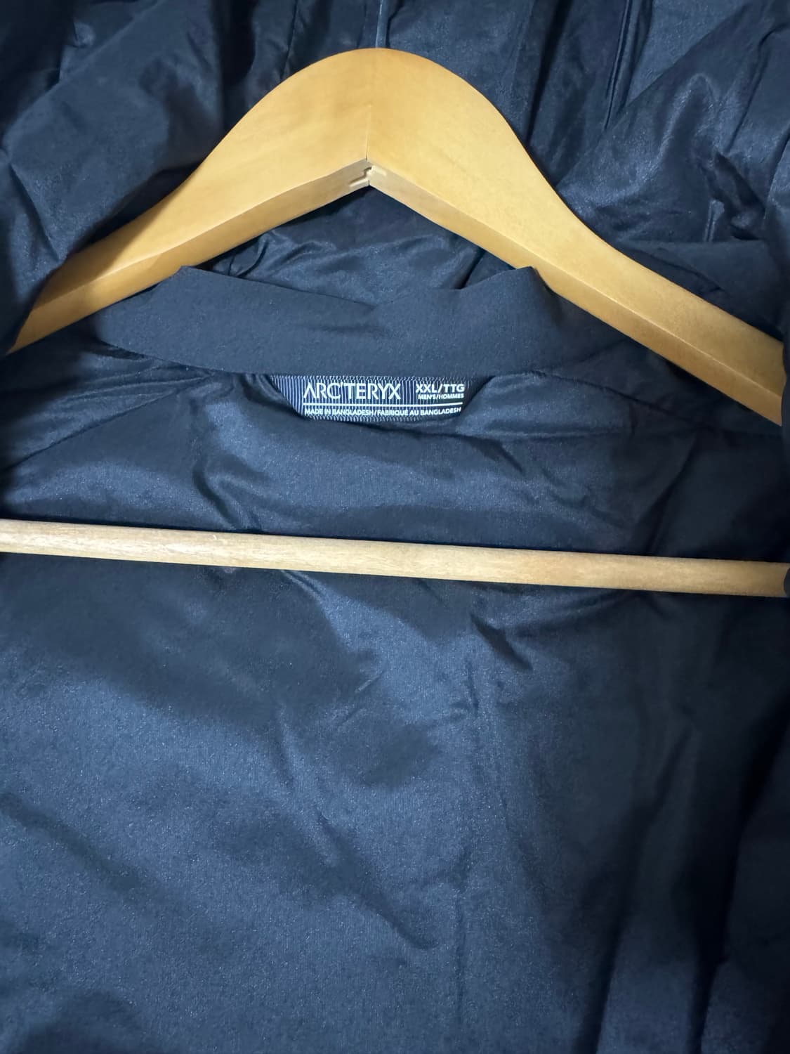 2XL 아크테릭스 아톰 헤비웨이트 블랙 후디 자켓 / 패딩 상품이미지4