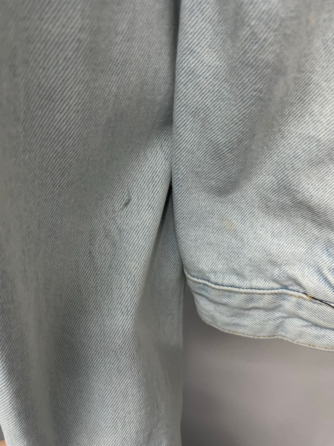 오프화이트 백 디아그 프린팅 데님 자켓 H1084 상품이미지7