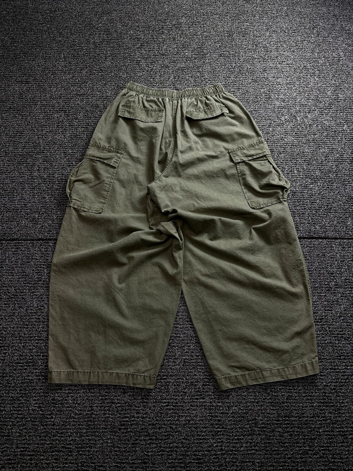 파머스마켓 벌룬핏 카키 퍼티그 카고 팬츠 1619 상품이미지5