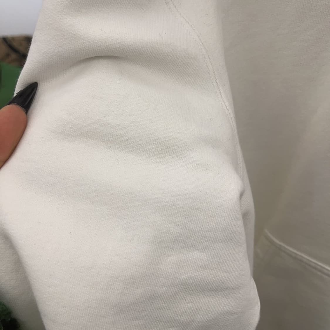 산드로 빈티지 키치 털실캐릭터 기모 후드티 105 C08527 상품이미지10