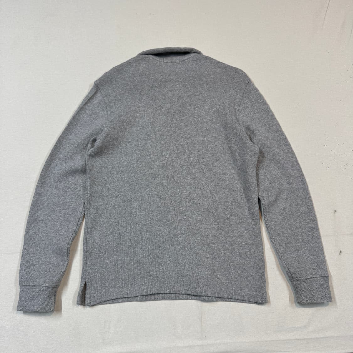 S) 폴로 랄프로렌 그레이 반집업 풀오버 코튼 니트 상품이미지5