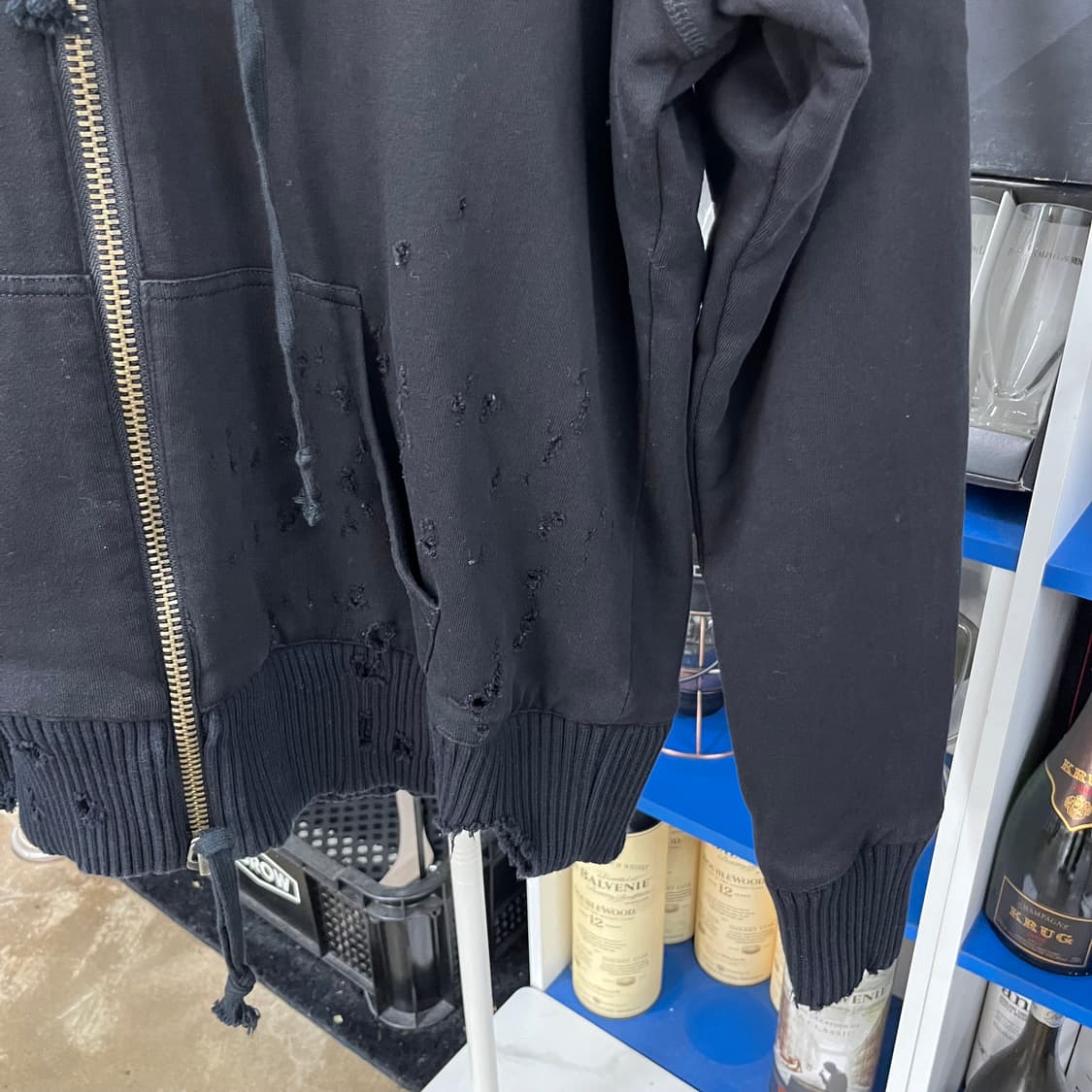 그렉로렌 디스트레스드 후드집업 2 상품이미지5