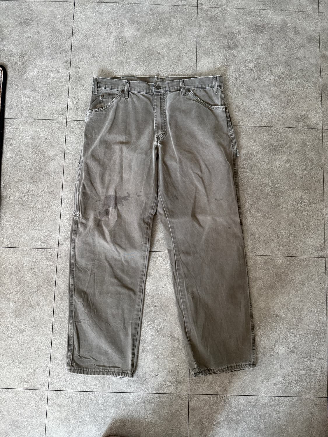 디키즈 워크팬츠 모스그린 상품이미지8