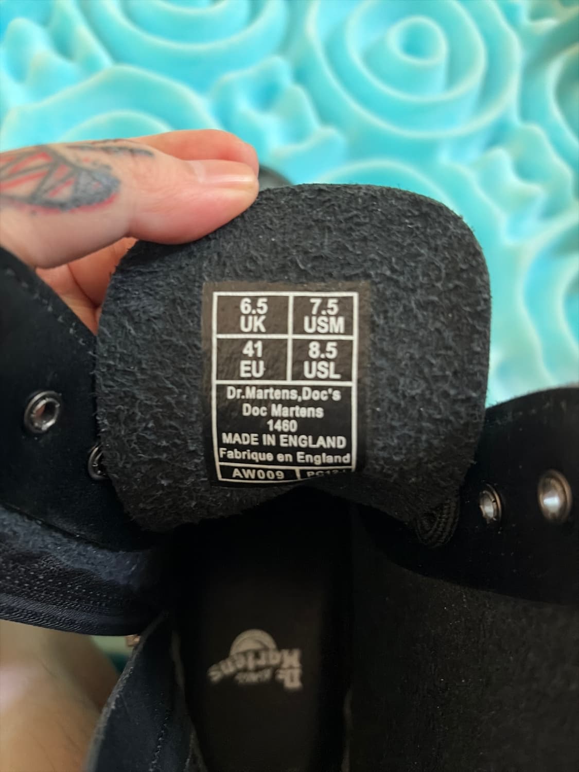 새상품)닥터마틴 제이든 8홀 255-260mm 풀박스 상품이미지2