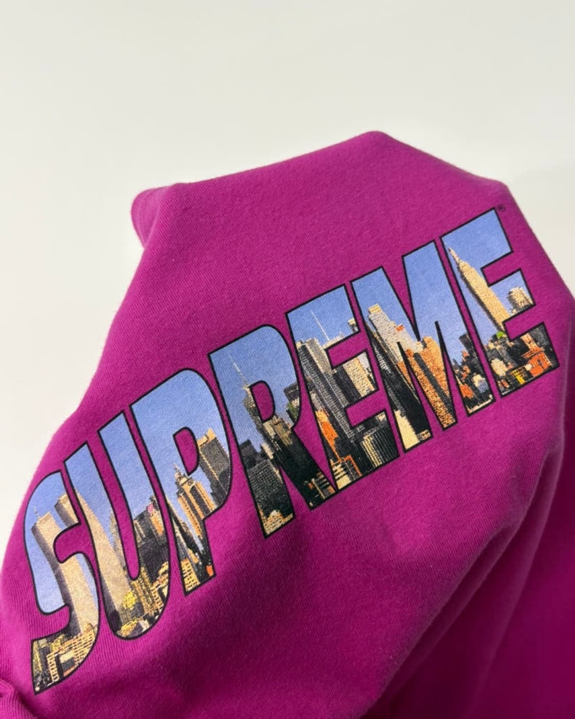 Supreme 슈프림 23FW 마젠타핑크 티셔츠 상품이미지5