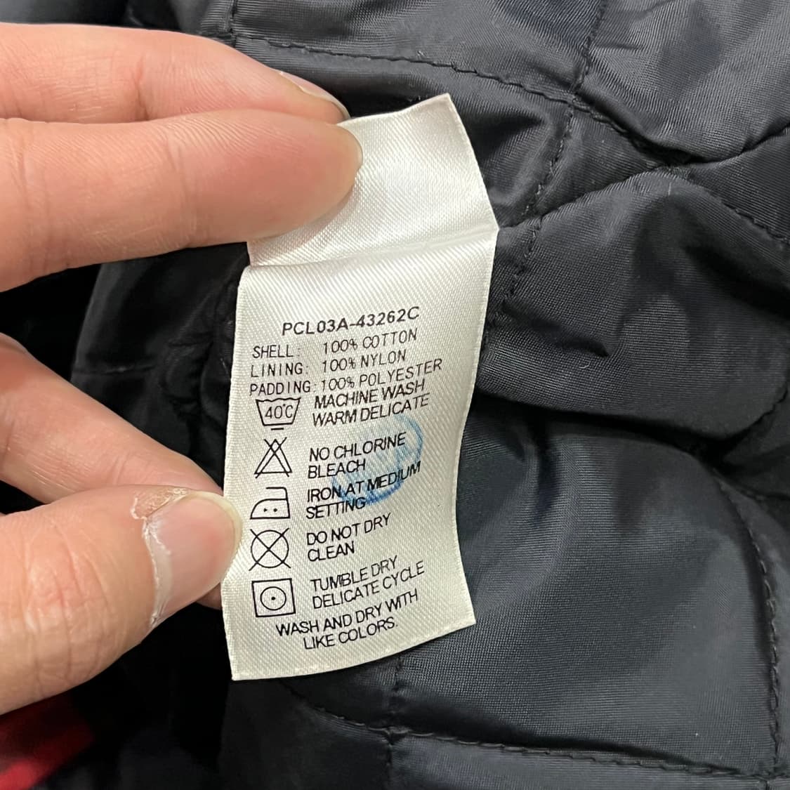  리바이스 패디드 체크 셔츠 y14635 상품이미지7