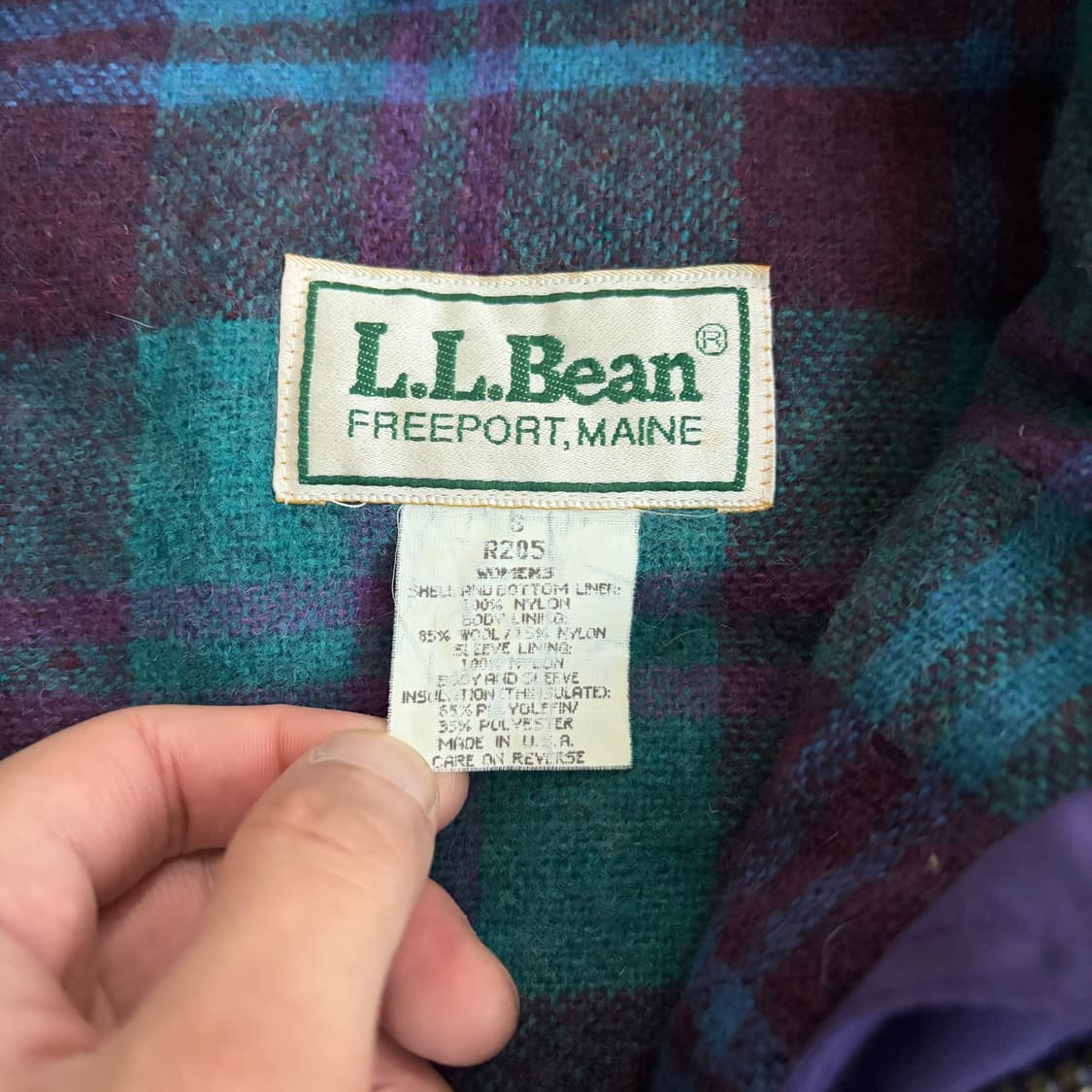 90s USA 엘엘빈 빈티지 마운틴 파카 자켓 S 상품이미지6