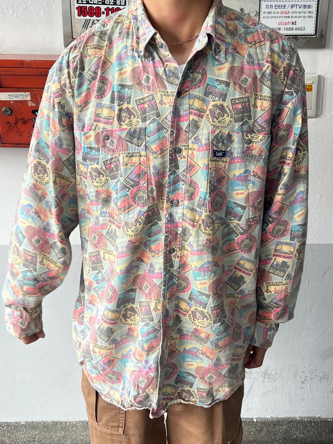 LEE 스탬프 셔츠 상품이미지2