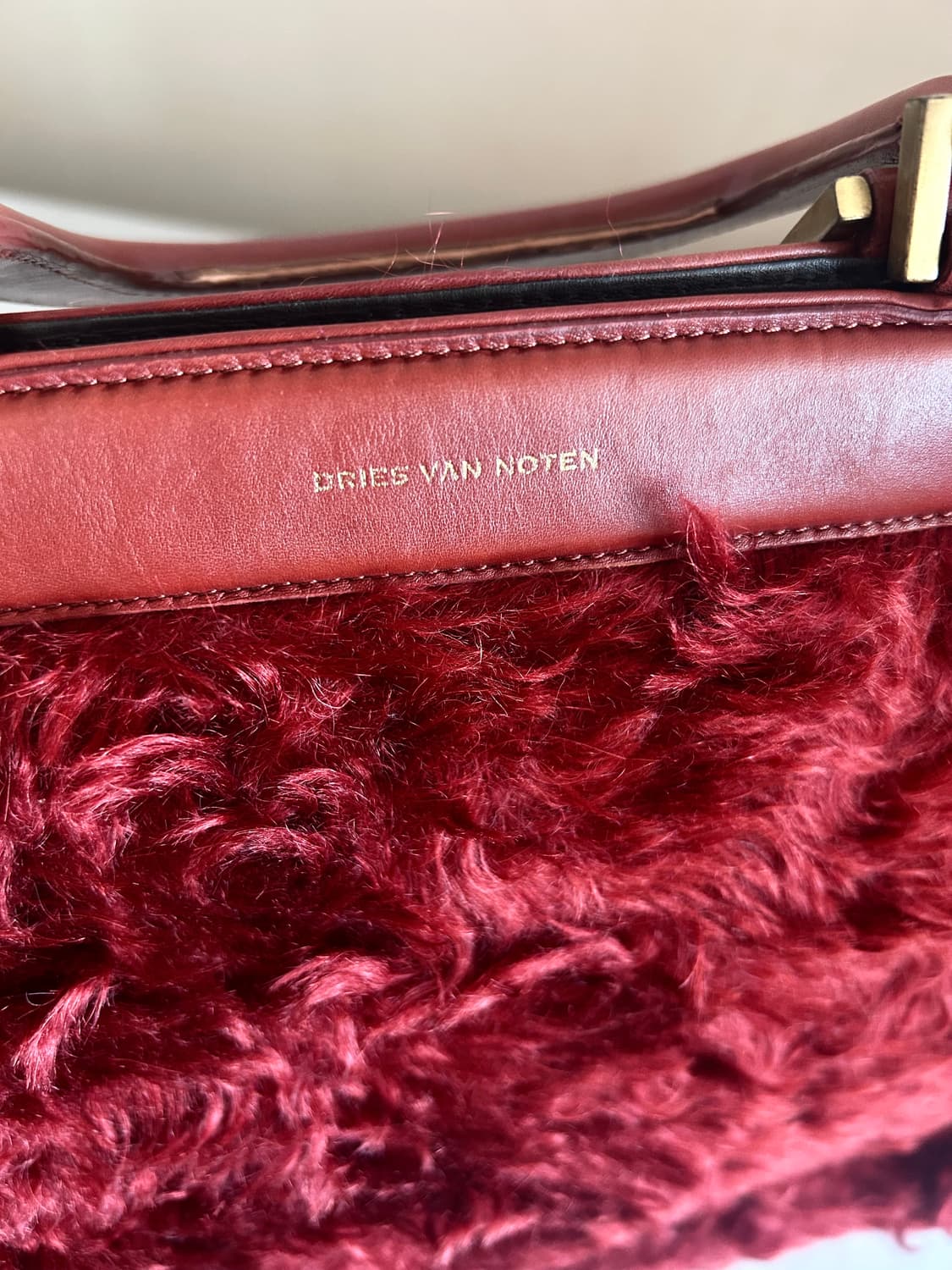 드리스 반 노튼 퍼 백 상품이미지9