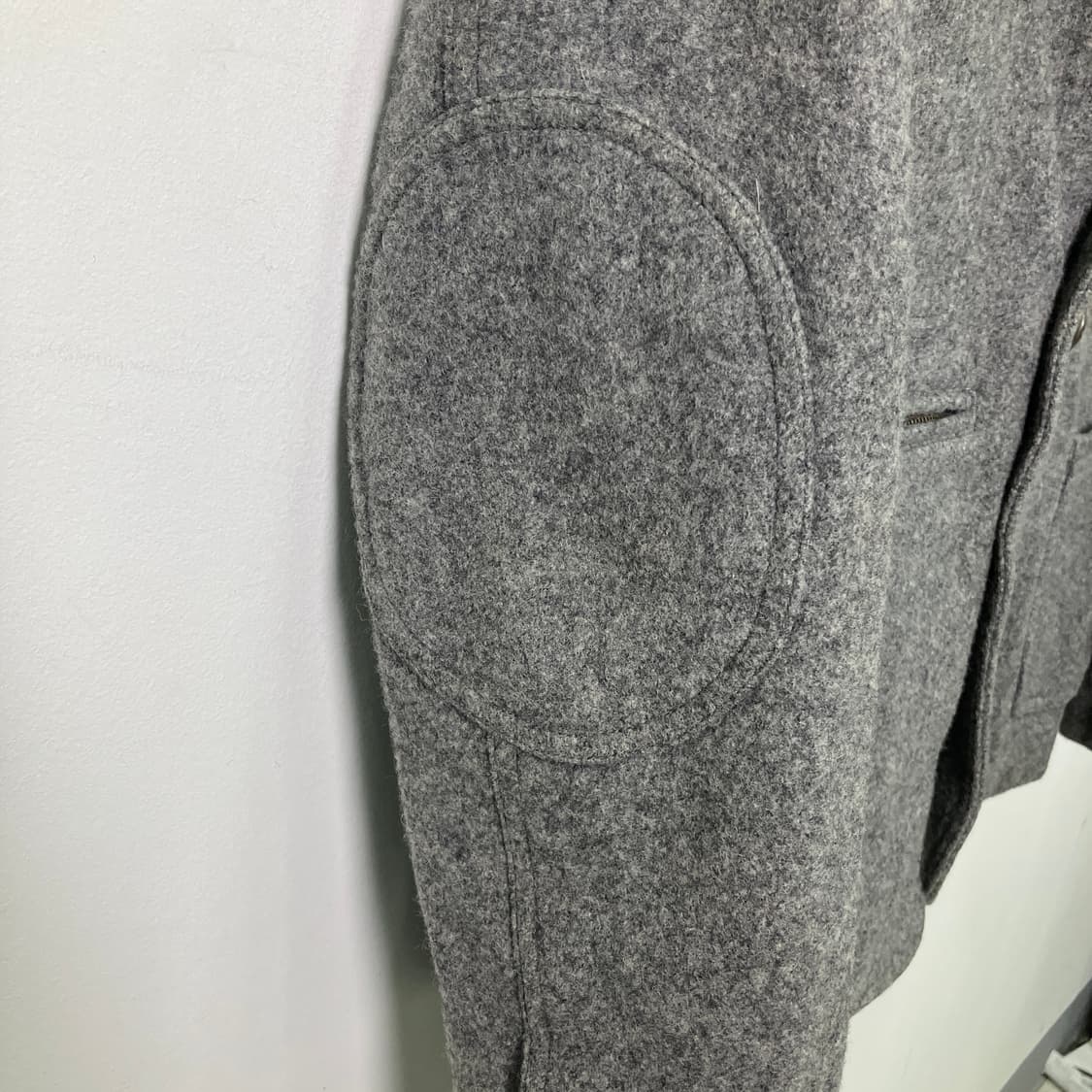 Monitaly 모니탈리 그레이 울 블레이저 자켓 상품이미지7